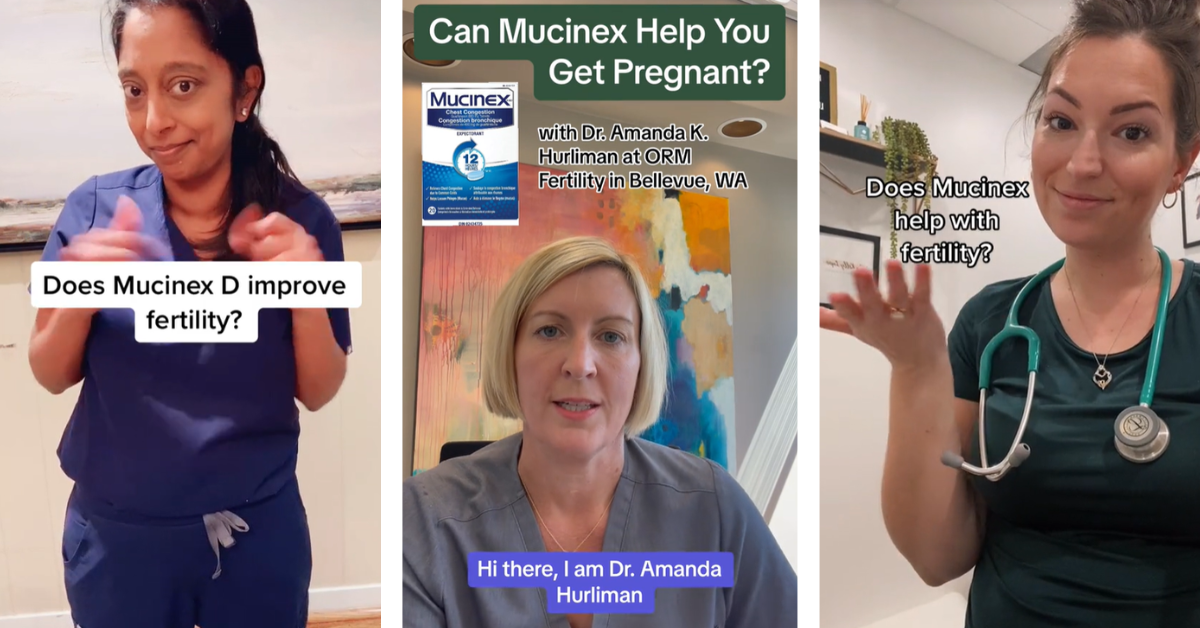 Can Mucinex Help You Get Pregnant?