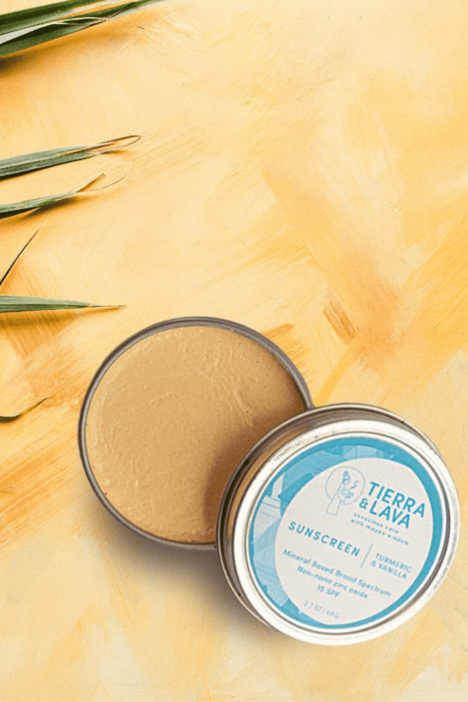 Tierra & Lava: Zero Waste Sunscreen